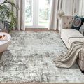 6x9 Area Rugs for Living Room Bedroom Dining Room Washable Brown Grey | Soft by Aelenmu