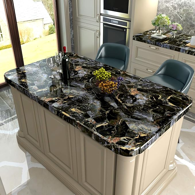 LACHEERY Sapphire Look Marble Contact Paper - Image 3