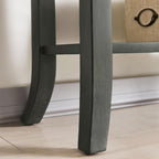 Topol Tray Edge Solid Wood Console Table - Image 10