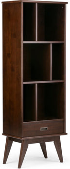 SIMPLIHOME Draper 22 inch Mid-Century Modern 6 Cubbie Bookcase - Image 5