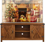 YESHOMY Modern Farmhouse TV Stand - Image 8