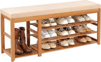 PETKABOO 47.2 in Shoe Rack Bench by PETKABOO