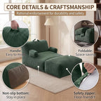 6FT Large Bean Bag Chair Lounger - Image 5