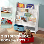 SEIRIONE Sturdy Kids Bookshelf, 5-Tier Book Shelf - Image 5