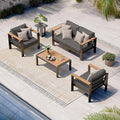 Aluminum Outdoor Patio Furniture Set by Oasbira