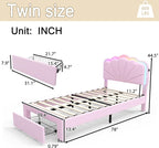 Twin Multifunctional Upholstered Bed，Children’s Bed - Image 2
