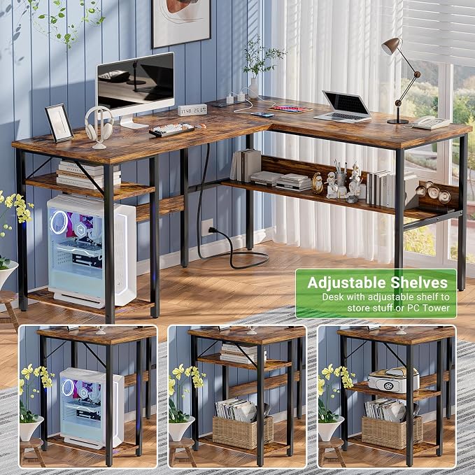 Unikito L Shaped Computer Desk - Image 7