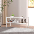 ROMGUAR CRAFT 2 Tier Bamboo Shoe Rack - Image 2