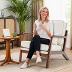 DUMOS Mid Century Modern Chair Set of 2, Accent Chair - Image 7