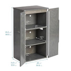 ECR4Kids Wooden Pretend Play Kitchen Refrigerator - Image 2