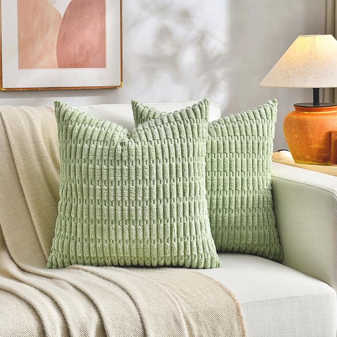 Fancy Homi 4 Packs Decorative Throw Pillow Covers - Image 6