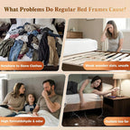 PRAISUN Bed Frame Full Size - Image 8