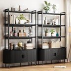 ONBRILL 71" Tall Bookshelf, 4-Tier Book Shelf - Image 3
