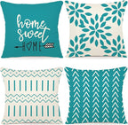 YCOLL Pillow Covers 20x20 Set of 4, Modern Sofa Throw Pillow Cover, Decorative by PillowCoversExpert