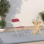 Flash Furniture Hercules Series Plastic Folding Chair - Image 2