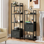 Furologee 5 Tier Bookshelf - Image 2