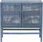 Bali & pari Vivan Natural Rattan Storage Cabinet - Image 4