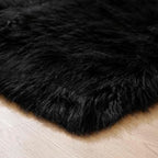 Goolela Black Sheepskin Rug 3x5 - Image 7