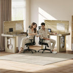 55" Convertible Computer Desk, 2-in-1 Flip-Top Desk & Dining Table - Image 9