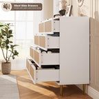 GarveeHome Rattan 8 Drawer Dressers - Image 6