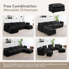 ROWHY 148'' Sectional Cloud Couch - Image 4