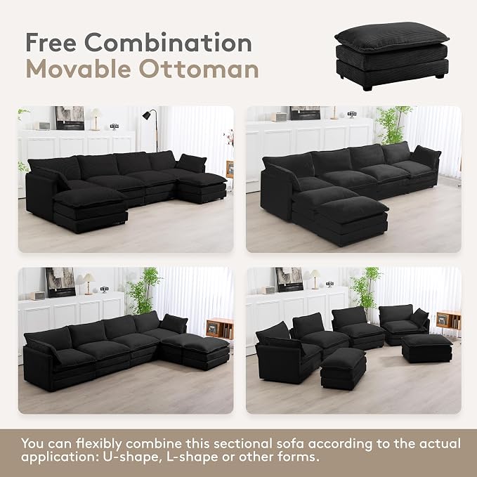 ROWHY 148'' Sectional Cloud Couch - Image 4