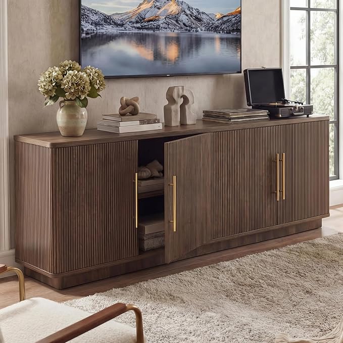 YITAHOME TV Stand for TVs up to 80 Inches, Media Console by YITAHOME