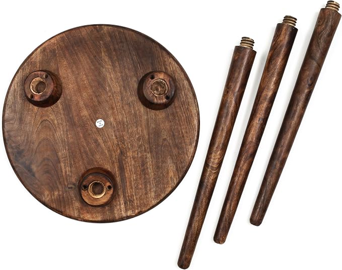 Side Tables Round with 3 Legs-Small Drink Table - Image 6