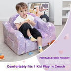 Airpanda Comfy Toddler Couch and Chair - Image 3