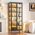 6-Tier Glass Display Cabinet by WOOWDEPOTBetterYourLife