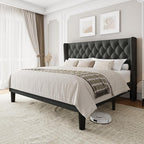 Einhomn King Size Platform Bed Frame by Einhomn
