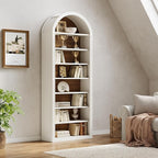 LITTLE TREE 8-Tier Bookcase, 78.7" Tall Bookshelf - Image 4