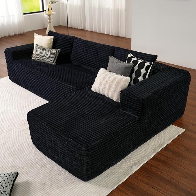 ovios 104" Cloud Boneless Couch - Image 7