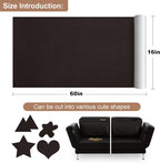 ONine Leather Repair Patch, Self-Adhesive Couch Patch - Image 3