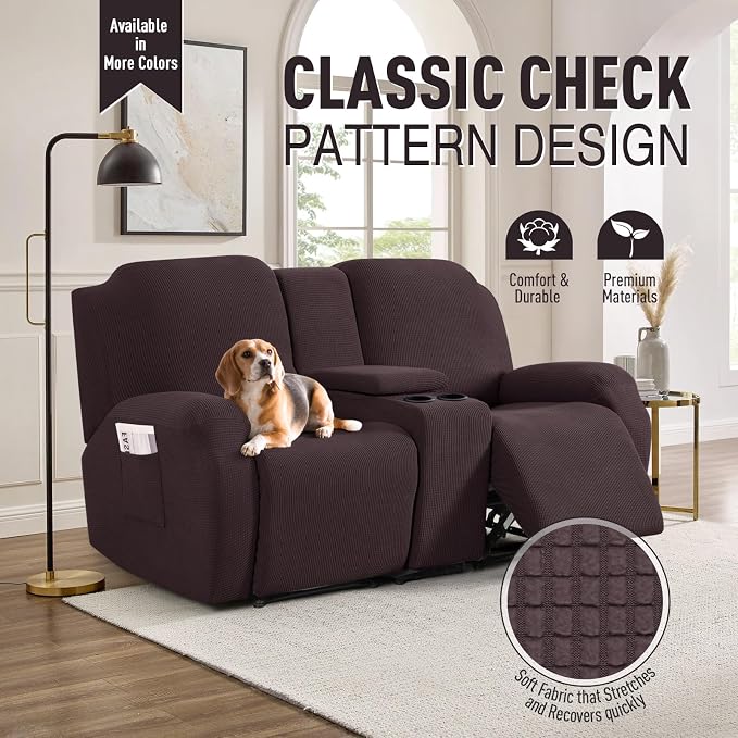 TAOCOCO Loveseat Recliner Cover - Image 2