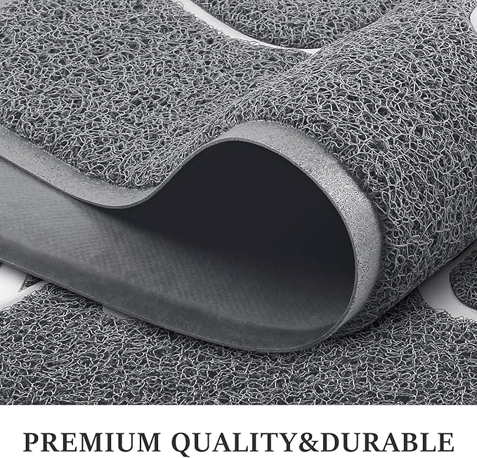 Door Mat, Welcome Mat Low Profile Floor Mat Front Doormat Indoor and Outdoor - Image 5