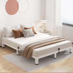 ROIL 4 Inch White Queen Bed Frame - Image 3
