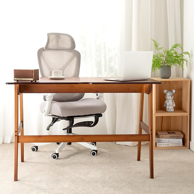 Nnewvante Desk, Bamboo Table - Image 6