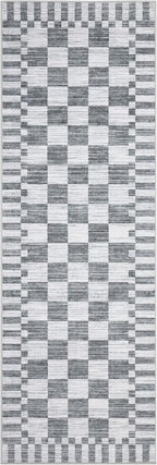 GarveeHome 2x8 Checkered Kitchen Runner Rug - Image 5