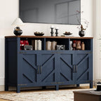 knoworld Buffet Sideboard with Storage Farmhouse with 4 Doors, Dining Room - Image 6