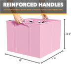 SpaceAid Shoe Organizer for Closet, 2 Pack Foldable Shoe Storage Containers - Image 7