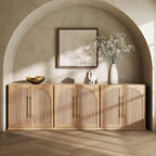 BELLEZE Set of 3 Modular Sideboard by BELLEZE