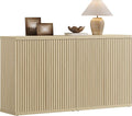 SICOTAS Buffet Cabinet with Storage Accent Sideboard Modern Credenza with Doors by SICOTAS