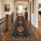 RELEANY Washable Area Rug, Runner 3'x12', Water Repellent, Pet Friendly by RELEANY