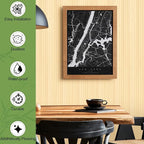 2 Pack Bamboo Wall Panel for Interior Wall Decor, Renewable Pole Wrap - Image 3
