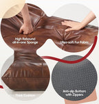 Hobestluk Small Bean Bag Chair Lazy Floor Sofa Bean Bags - Image 5