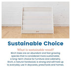 ECR4Kids Single-Sided Book Storage and Display, Montessori Furniture - Image 8