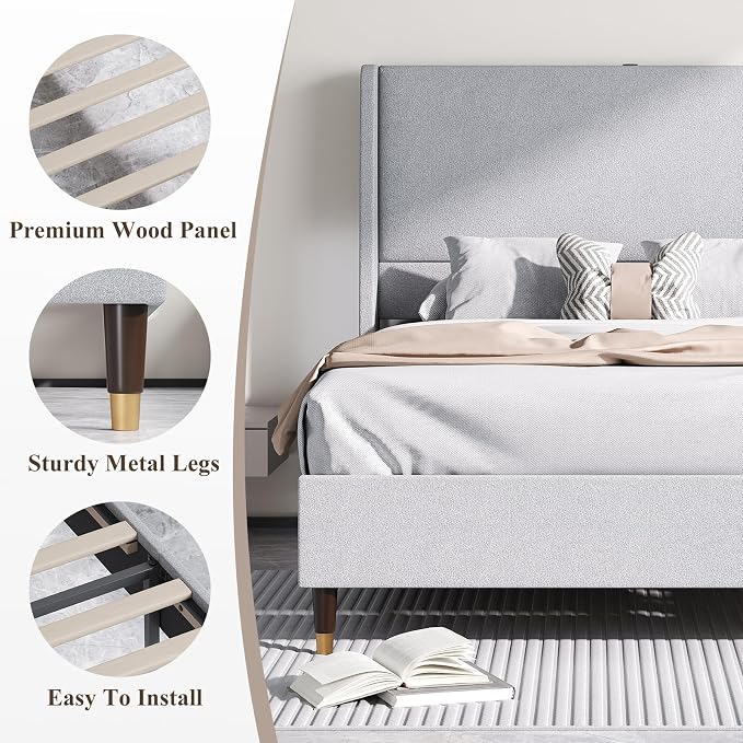 MALOL Queen Size Bed Frame - Image 6