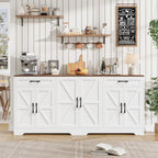 BOTLOG 71” Large Sideboard Buffet Cabinet - Image 2