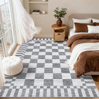 GarveeHome Checkered Rug 3x5 Area Rugs - Image 3